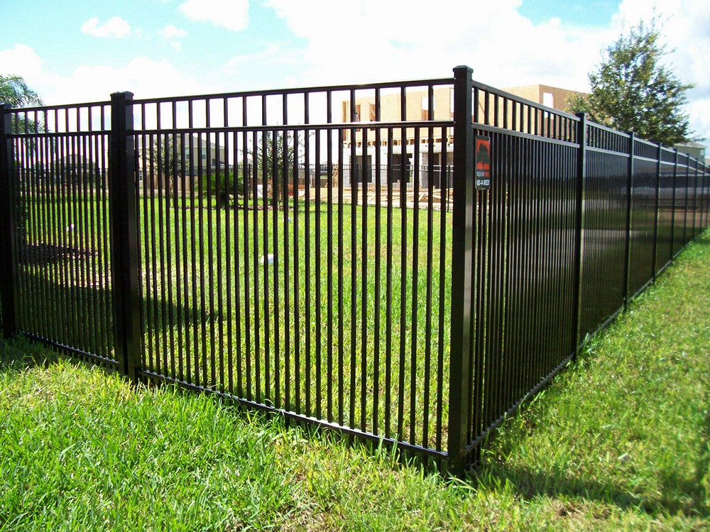 Aluminum Fence Full Puppy Picket Wesley Chapel Florida