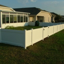 Tampa Vinyl Fence