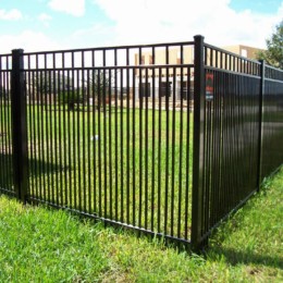 Aluminum Fence Full Puppy Picket Wesley Chapel Florida
