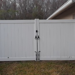 Vinyl Privacy Fence Gates Lutz Florida